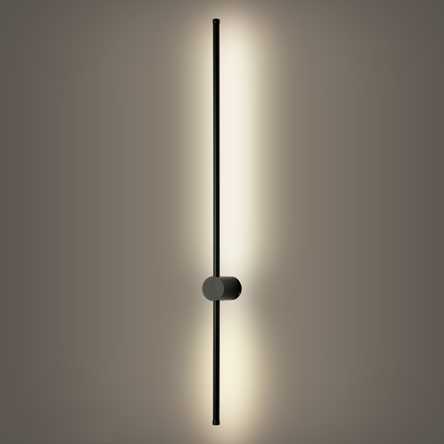Brilagi - Εξωτερικό επιτοίχιο φωτιστικό LED AURA LED/20W/230V 4000K IP54 97 cm μαύρο