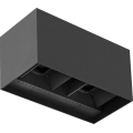 Brilagi - Εξωτερικό επιτοίχιο φωτιστικό LED DOUBLE CUBE LED/12W/230V ανθρακί IP65