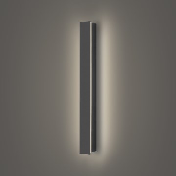 Brilagi - Εξωτερικό επιτοίχιο φωτιστικό LED LINEAR LED/12W/230V 4000K IP65 50 cm ανθρακί