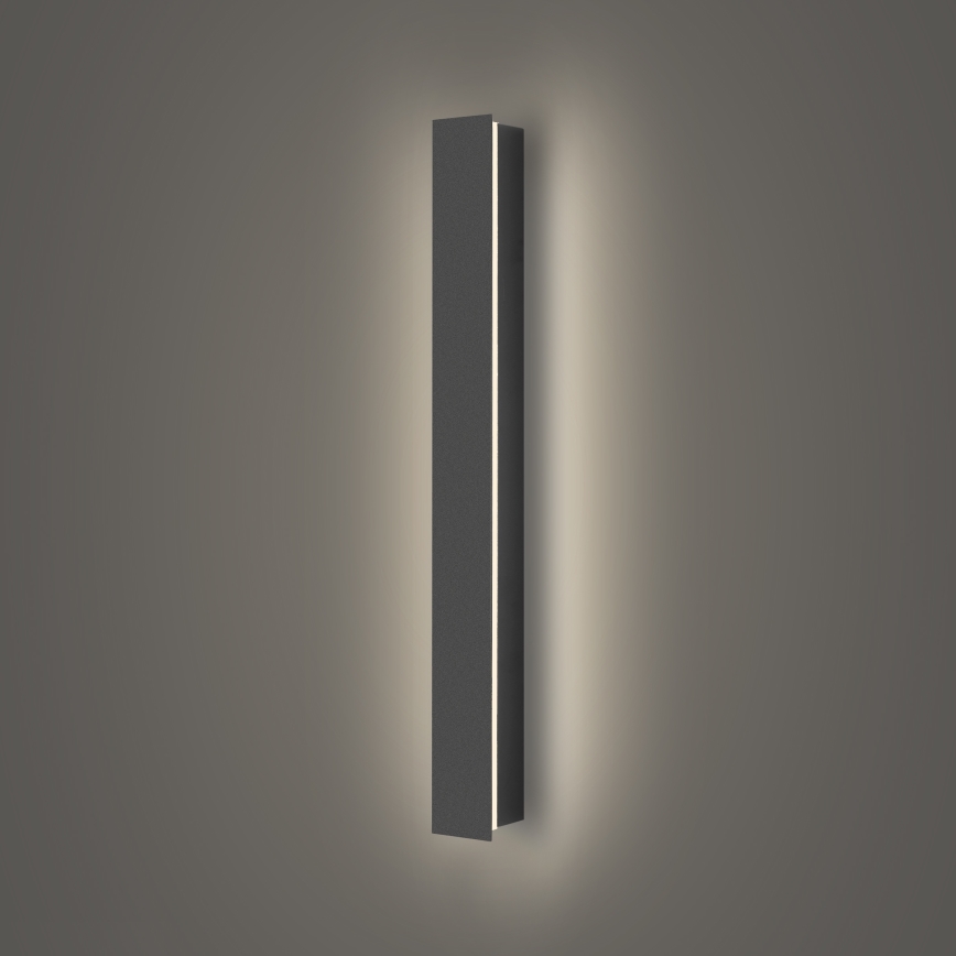 Brilagi - Εξωτερικό επιτοίχιο φωτιστικό LED LINEAR LED/12W/230V 4000K IP65 50 cm ανθρακί