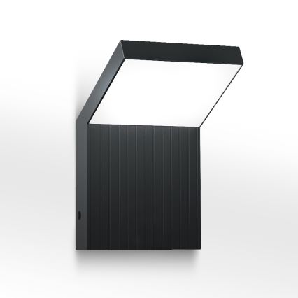 Brilagi - Εξωτερικό επιτοίχιο φωτιστικό LED RIANO LED/8W/230V ανθρακί IP65