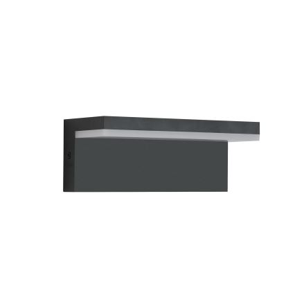 Brilagi - Εξωτερικό επιτοίχιο φωτιστικό LED TESSI LED/10W/230V μαύρο IP54