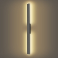Brilagi - Εξωτερικό επιτοίχιο φωτιστικό LUNA LED/24W/230V 3000K IP65 100 cm ανθρακί