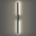 Brilagi - Εξωτερικό Επιτοίχιο Φωτιστικό LUNA LED/24W/230V 4000K IP65 100 cm ανθρακί