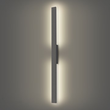 Brilagi - Εξωτερικό Επιτοίχιο Φωτιστικό LUNA LED/24W/230V 4000K IP65 100 cm ανθρακί