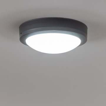 Brilagi - Εξωτερικό οροφής φωτιστικό LED/13W/230V διάμ. 17 εκ. IP54 ανθρακί