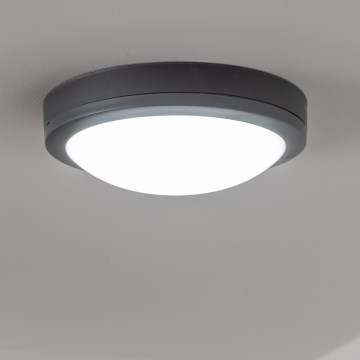 Brilagi - Εξωτερικό οροφής φωτιστικό LED/20W/230V διάμ. 23 εκ. IP54 ανθρακί
