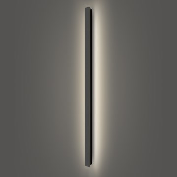 Brilagi - Εξωτερικό τοιχοφωτιστικό LED LINEAR LED/32W/230V 4000K IP65 140 cm μαύρο