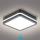 Brilagi - Εξωτερικό φωτιστικό LED με αισθητήρα BENE LED/18W/230V 22x22 εκ. ανθρακί IP54