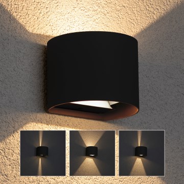Brilagi - Επιτοίχιο φωτιστικό εξωτερικού χώρου LED RONDO LED/6W/230V IP54