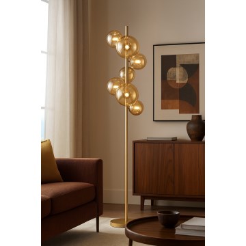 Brilagi - Επιδαπέδια λάμπα LED MILLA 7xG9/3W/230V χρυσό