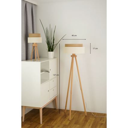 Brilagi - Επιδαπέδια λάμπα LED BOHO STYLE 1xE27/15W/230V