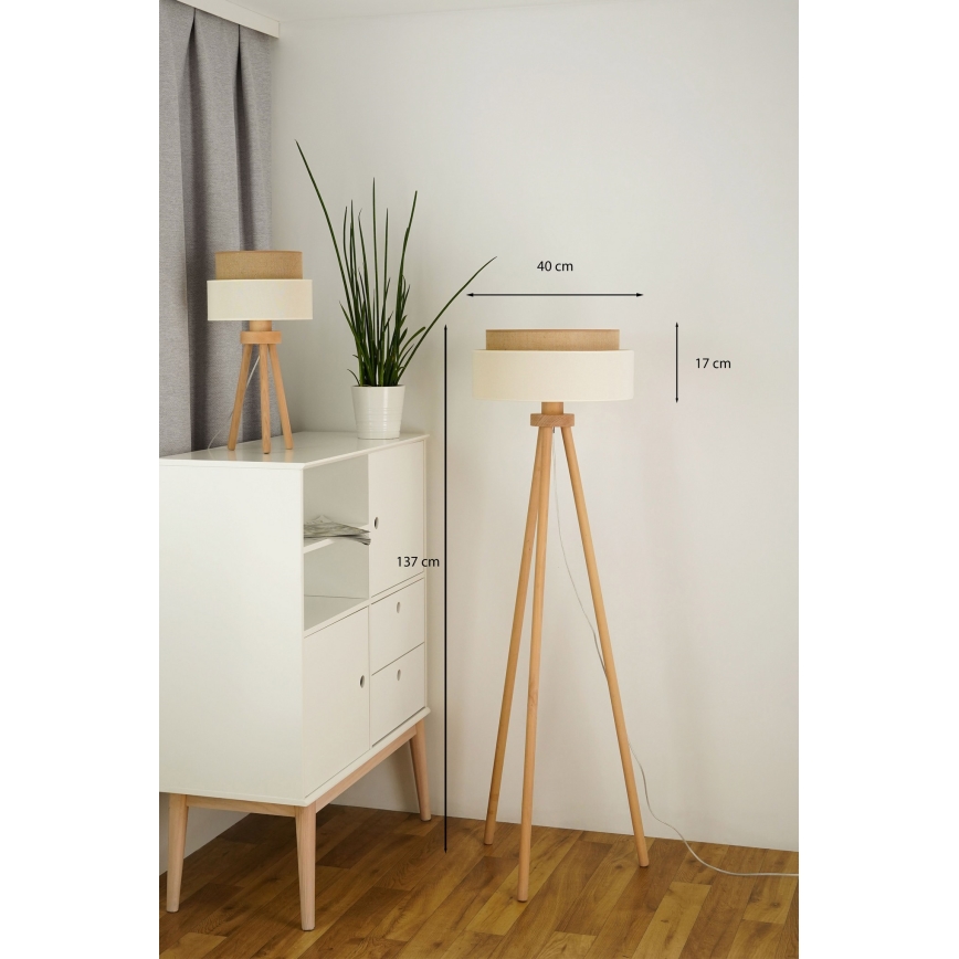 Brilagi - Επιδαπέδια λάμπα LED BOHO STYLE 1xE27/15W/230V