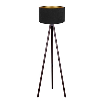 Brilagi - Επιδαπέδια λάμπα VELVET 1xE27/60W/230V βέγκε/μαύρο