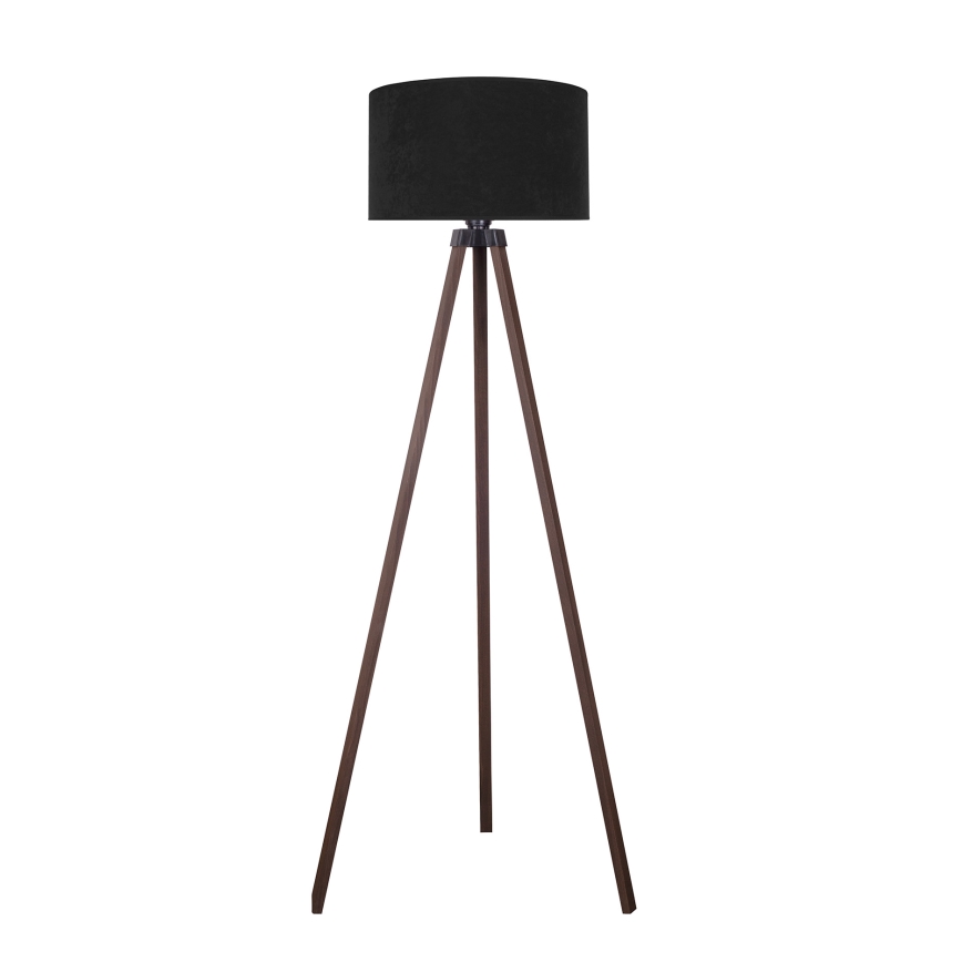 Brilagi - Επιδαπέδια λάμπα VELVET 1xE27/60W/230V καφέ/μαύρο