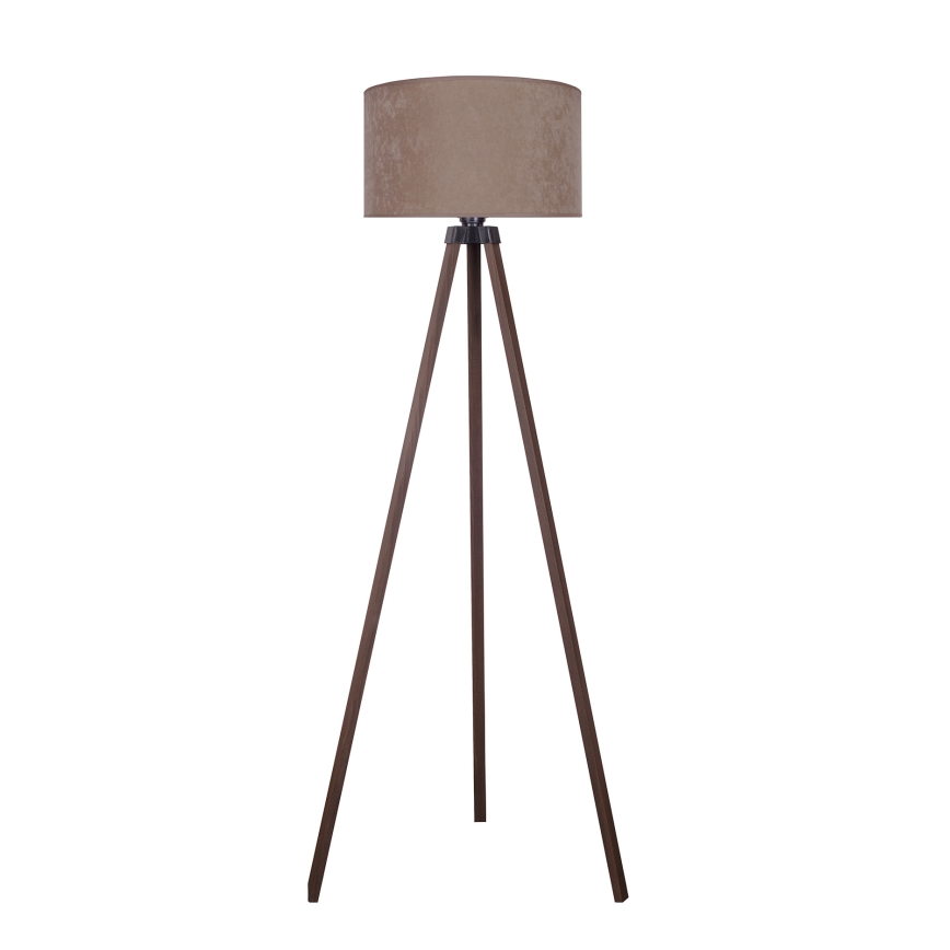 Brilagi - Επιδαπέδια λάμπα VELVET 1xE27/60W/230V καφέ/μπεζ