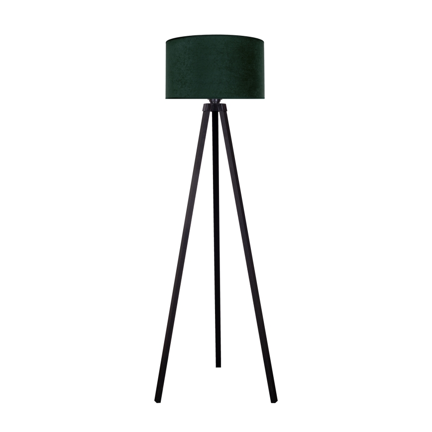 Brilagi - Επιδαπέδια λάμπα VELVET 1xE27/60W/230V μαύρο/πράσινο