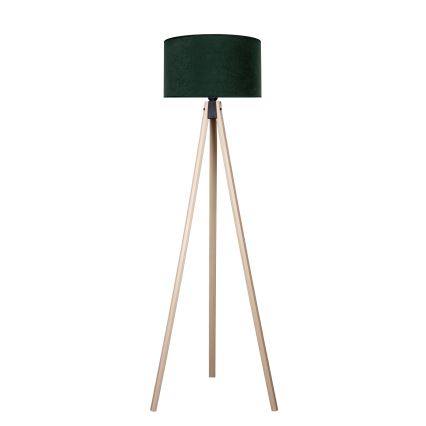 Brilagi - Επιδαπέδια λάμπα VELVET 1xE27/60W/230V μπεζ/πράσινο