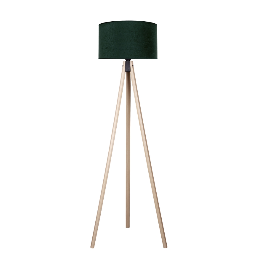 Brilagi - Επιδαπέδια λάμπα VELVET 1xE27/60W/230V μπεζ/πράσινο