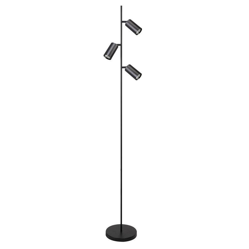 Brilagi - Επιδαπέδιο φωτιστικό SELE 3xGU10/30W/230V μαύρο