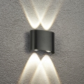 Brilagi - Επιτοίχιο LED φωτιστικό εξωτερικού χώρου FLAREBOX LED/4W/230V μαύρο IP65