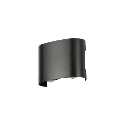 Brilagi - Επιτοίχιο LED φωτιστικό εξωτερικού χώρου FLAREBOX LED/4W/230V μαύρο IP65