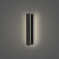 Brilagi - Επιτοίχιο LED φωτιστικό εξωτερικού χώρου LINEAR LED/8W/230V 4000K IP65 30 cm μαύρο