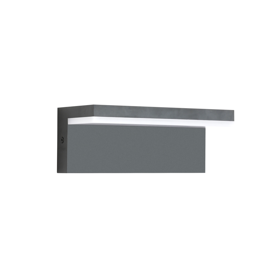 Brilagi - Επιτοίχιο LED φωτιστικό εξωτερικού χώρου TESSI LED/10W/230V ανθρακί IP54