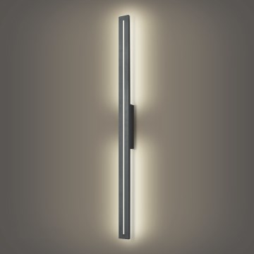 Brilagi - Επιτοίχιο εξωτερικό LED φωτιστικό LINEO LED/24W/230V 4000K IP65 100 cm ανθρακί CRI 90