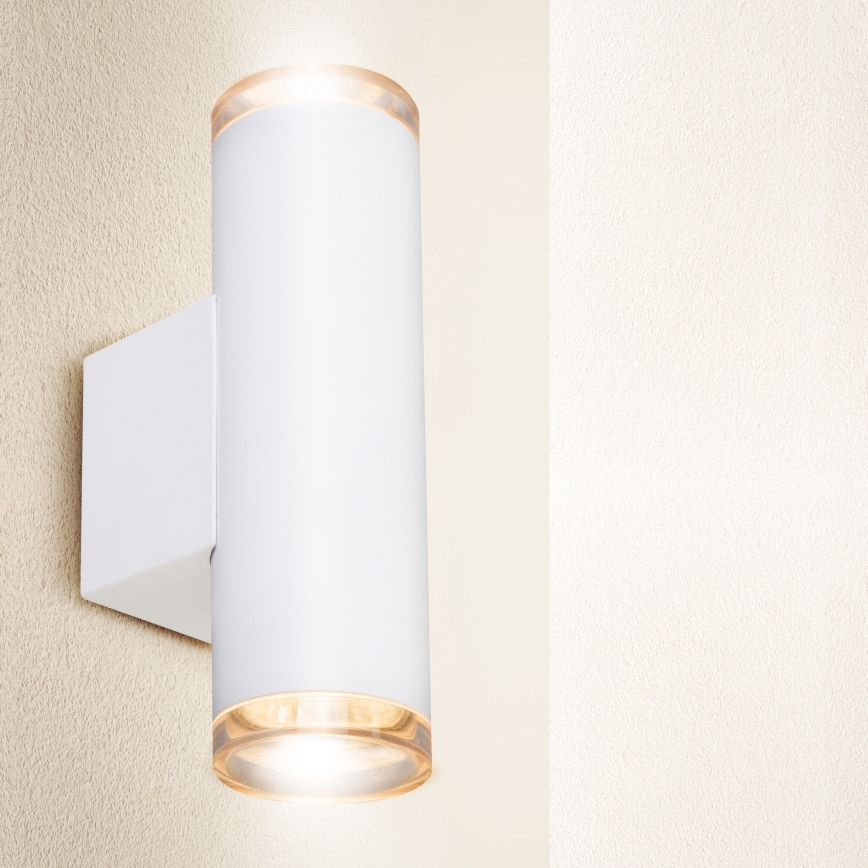 Brilagi - Επιτοίχιο σποτ μπάνιου SELE AQUA 4xGU10/30W/230V IP44 λευκό