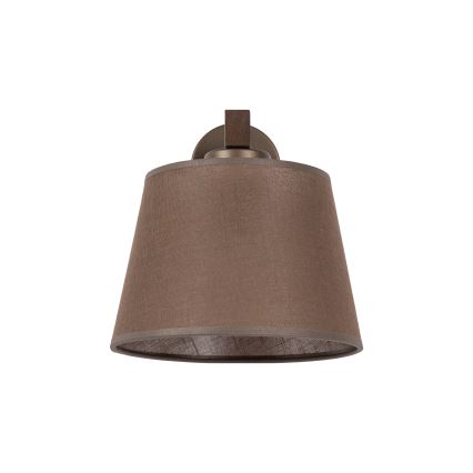 Brilagi - Επιτοίχιο φωτιστικό LATTE 1xE27/60W/230V πεύκο/καφέ