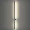 Brilagi - Επιτοίχιο φωτιστικό LED εξωτερικού χώρου AURA LED/20W/230V 4000K IP54 97 cm ανθρακί