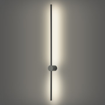 Brilagi - Επιτοίχιο φωτιστικό LED εξωτερικού χώρου AURA LED/20W/230V 4000K IP54 97 cm ανθρακί