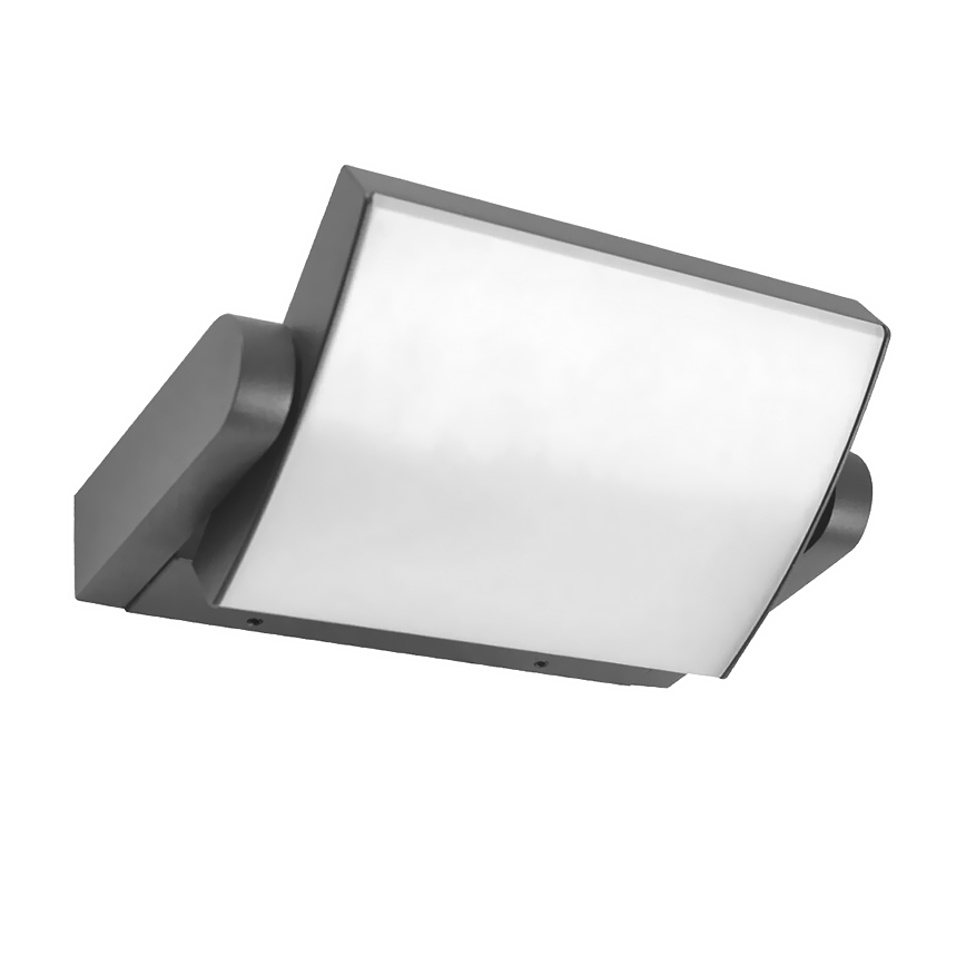 Brilagi - Επιτοίχιο φωτιστικό εξωτερικού χώρου LED ANKLE LED/18W/230V 3000K IP65 ανθρακί