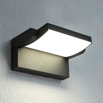 Brilagi - Επιτοίχιο φωτιστικό εξωτερικού χώρου LED ANKLE LED/18W/230V 3000K IP65 ανθρακί