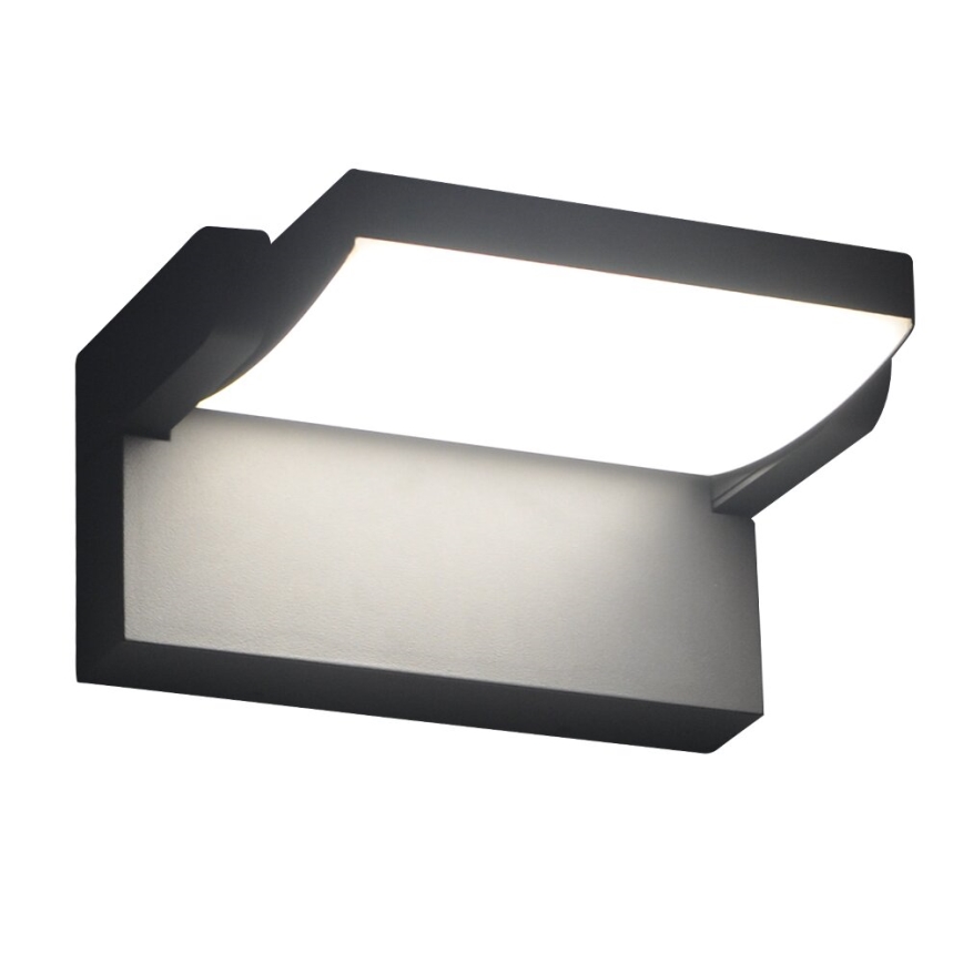 Brilagi - Επιτοίχιο φωτιστικό εξωτερικού χώρου LED ANKLE LED/18W/230V 4000K IP65 ανθρακί