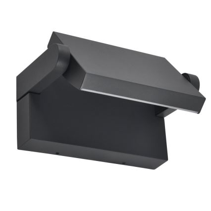 Brilagi - Επιτοίχιο φωτιστικό εξωτερικού χώρου LED ANKLE LED/18W/230V 4000K IP65 ανθρακί