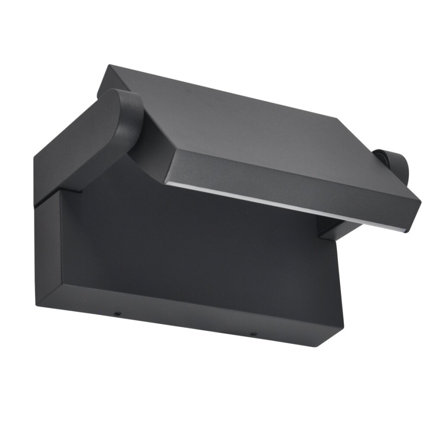 Brilagi - Επιτοίχιο φωτιστικό εξωτερικού χώρου LED ANKLE LED/18W/230V 4000K IP65 ανθρακί