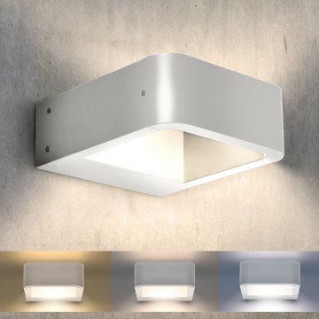 Brilagi - Επιτοίχιο φωτιστικό εξωτερικού χώρου LED BARI LED/7W/230V 3000/4000/6000K λευκό IP54
