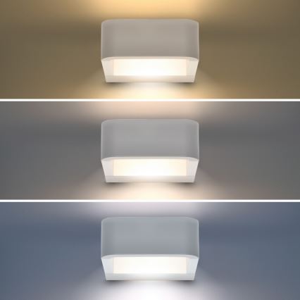 Brilagi - Επιτοίχιο φωτιστικό εξωτερικού χώρου LED BARI LED/7W/230V 3000/4000/6000K λευκό IP54