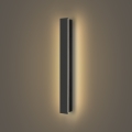 Brilagi - Επιτοίχιο φωτιστικό εξωτερικού χώρου LED LINEAR LED/12W/230V 3000K IP65 50 cm μαύρο
