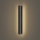 Brilagi - Επιτοίχιο φωτιστικό εξωτερικού χώρου LED LINEAR LED/12W/230V 3000K IP65 50 cm μαύρο