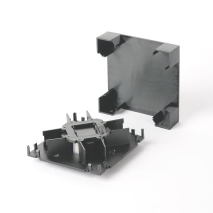 Brilagi - Επιτοίχιο φωτιστικό εξωτερικού χώρου LED QUADRAY LED/4W/230V ανθρακί IP65