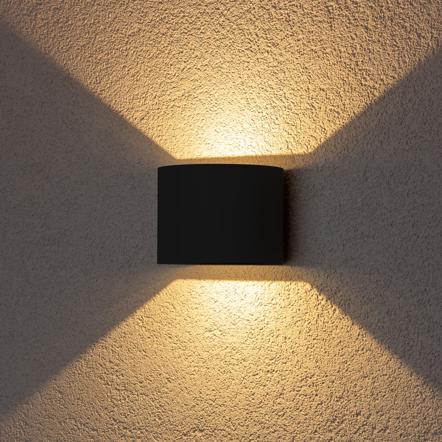 Brilagi - Επιτοίχιο φωτιστικό εξωτερικού χώρου LED RONDO LED/6W/230V IP54