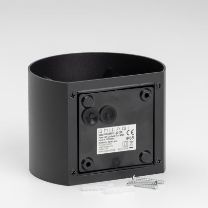 Brilagi - Επιτοίχιο φωτιστικό εξωτερικού χώρου LED RONDO LED/6W/230V IP54