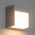Brilagi - Επιτοίχιο φωτιστικό εξωτερικού χώρου LED TERNI LED/12W/230V γκρι IP44