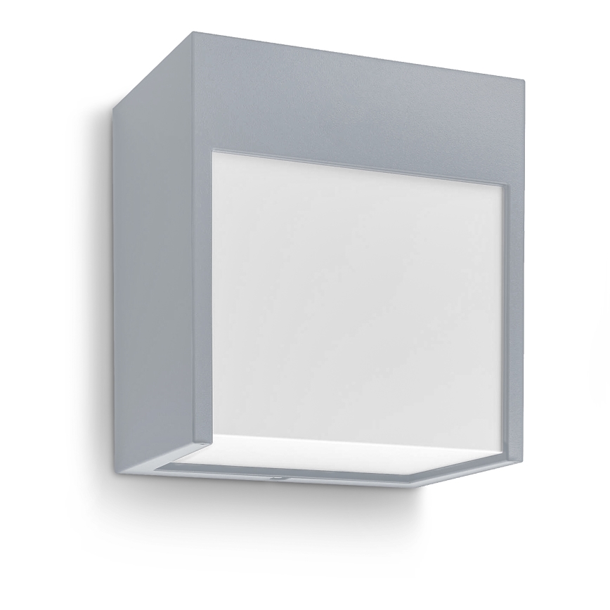 Brilagi - Επιτοίχιο φωτιστικό εξωτερικού χώρου LED TERNI LED/12W/230V γκρι IP44