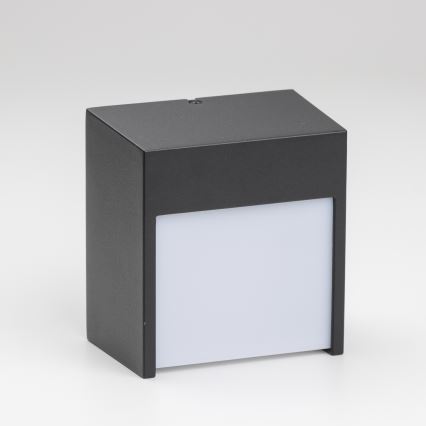 Brilagi - Επιτοίχιο φωτιστικό εξωτερικού χώρου LED TERNI LED/12W/230V μαύρο IP44