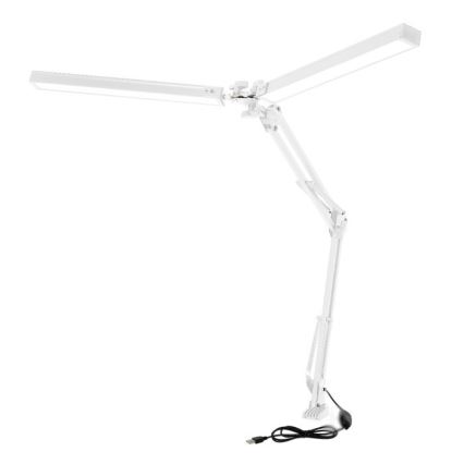 Brilagi - LED Dimming εύκαμπτο Επιτραπέζιο φωτιστικό VARIO 2xLED/14W/230V 3000-6000K λευκό
