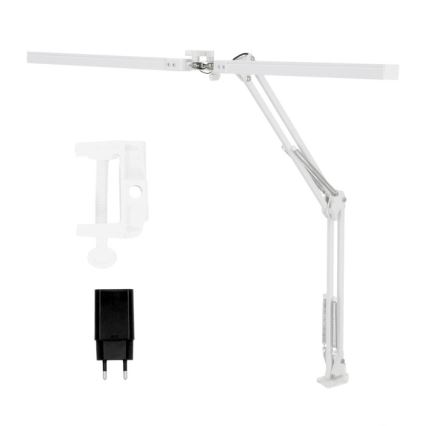 Brilagi - LED Dimming εύκαμπτο Επιτραπέζιο φωτιστικό VARIO 2xLED/14W/230V 3000-6000K λευκό